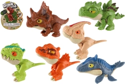 Kožošais dinozaurs mini 8 cm – plastmasas figūriņa uz kartītes