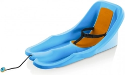 Bērnu ragaviņas baby rider pašiem mazākajiem, plastmasas, piparmētru oranžas