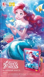 PUZZLE 100 gabaliņu jūras nāriņa ar mirdzumiem