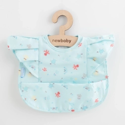 Luksusa meiteņu siekalu priekšautiņš ar volāniem NEW BABY