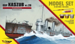 Poļu torpēdkutera ORP Kaszub 1935 modelis 1:400