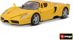 Metāla automašīnas modelis 1:24 Ferrari Enzo dzeltens