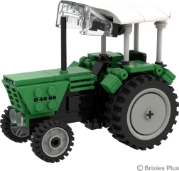 Konstrukcijas komplekts BRIXIES Plus traktors DEUTZ D 40 06 (148 detaļas)