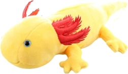 Plush axolotl yellow 32 cm eco-friendly