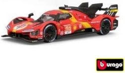 Metāla modelis Bburago Ferrari 499P 1:43 – 24h Le Mans 2023 uzvarētājs
