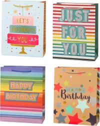 Gift Bag Happy Birthday 23 x 18 x 10 cm