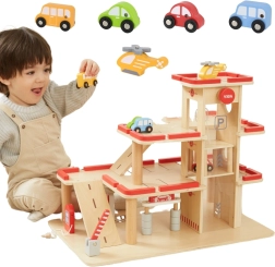 Koka stāvvieta/garāža ar liftu un transportlīdzekļiem VIGA