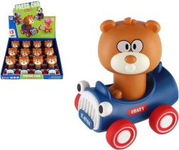 Lācītis “Nospied un brauc” plastmasas