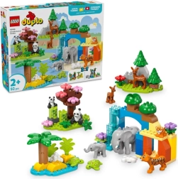 LEGO® DUPLO® 10446 Savvaļas dzīvnieku ģimenes 3 vienā