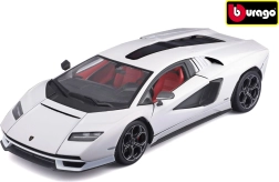 Modelis Lamborghini Countach LPI 800-4 1:24, Bburago, balts