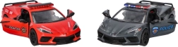 Goki metāla Corvette policijas/ugunsdzēsēju modelis 13 cm
