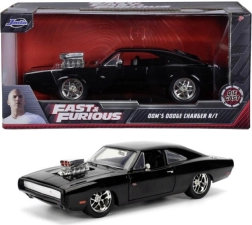Ātrs un bez žēlastības 1970 Dodge Charger 1:24 metāla automašīnas modelis