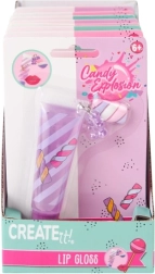 Lūpu spīdums ar piekariņu Candy Explosion