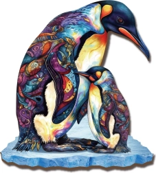 2Kids Toys wooden puzzle penguins