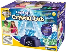 Zinātnes komplekts Brainstorm – spīdošā kristālu laboratorija