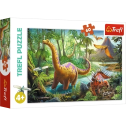 Puzzle Trefl Dinozauri 60 gab.