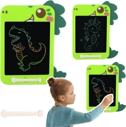 LCD zīmēšanas planšete Dinozaurs zaļš