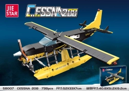 Konstruktors lidmašīna 739 detaļas