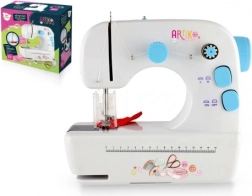 Kompakts šujmašīna ar metāla konstrukciju un gaismas efektiem