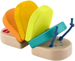 Fisher‑Price wooden clacking caterpillar