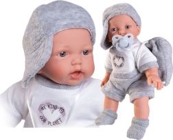 Reālistiska lelle ar videi draudzīgu apģērbu un skaņām