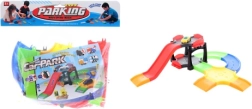 Plastmasas garāža ar trasi bērniem