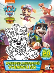 Krāso! Paw Patrol Dinozauru glābšana krāsojamā grāmata