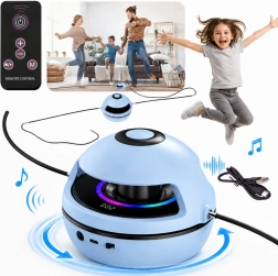 Electric interactive jumping trainer with music, Bluetooth, remote control and counter