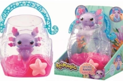 Animagic spīdošs aksolotls akvārijā