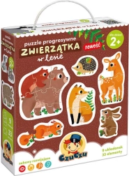 CzuCzu Progressive Puzzle Forest Animals
