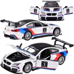 Metāla modelis BMW M6 GT3 1:32 ar gaismu un skaņu