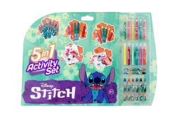 Zīmēšanas un krāsošanas komplekts 5 vienā ar Stitch motīvu