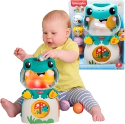 Fisher-Price interaktīva mirdzoša muzikālā varde ar bumbiņām