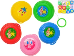 Plastmasas jojo 5,5 cm – 5 krāsas