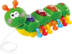 Mūzikas kāpurs klavierītes 21 cm