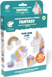 Arto dimanta uzlīmes un piekariņi – fantāzijas komplekts