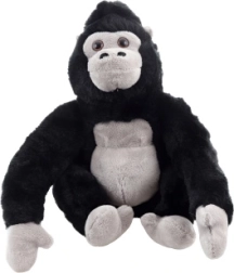 Plīša gorilla 21 cm
