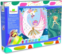 Artissimo XXL Creative Set – Scratch Art, Metallic Foil and Glitter: Magical Stories
