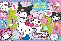 Puzle Hello Kitty Trakais trio 300 gabali