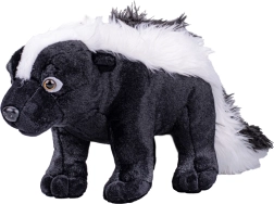 Plīša svītrainais skunkss 50 cm