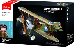 Sopwith divplākšņa būvkomplekts – Model Bricks