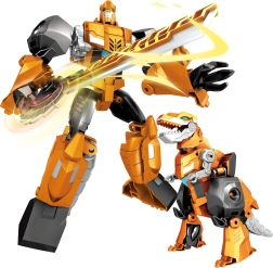 Dinorobots T‑Rex dzeltens 19 cm