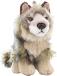 Plīša koijots sēdošs 18 cm
