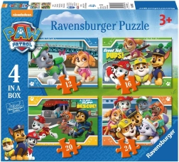 Ravensburger puzle PAW PATROL – 4 vienā (12/16/20/24 detaļas)