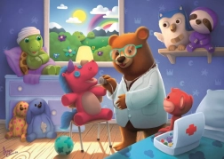 Ravensburger puzle Plīša neatliekamā palīdzība, 35 gabaliņi