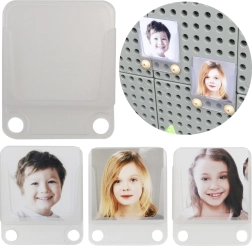 Masterkidz caurspīdīgas kabatiņas fotogrāfijām un kartītēm, komplekts 6 gab.
