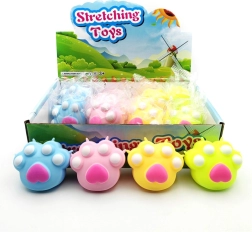 Joku spiežamā kaķa ķepiņa antistresa rotaļlieta