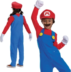 Bērnu kostīms Super Mario 127–136 cm (7–8 gadi)