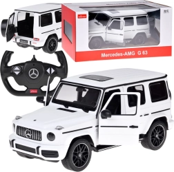 Rastar Mercedes‑AMG G 63 1:14 RC auto ar tālvadību un gaismām – Bílá