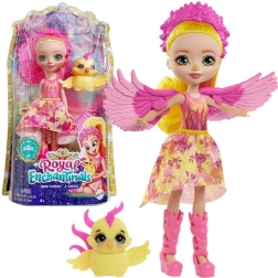 Enchantimals lelle ar mājdzīvnieku – fēnikss